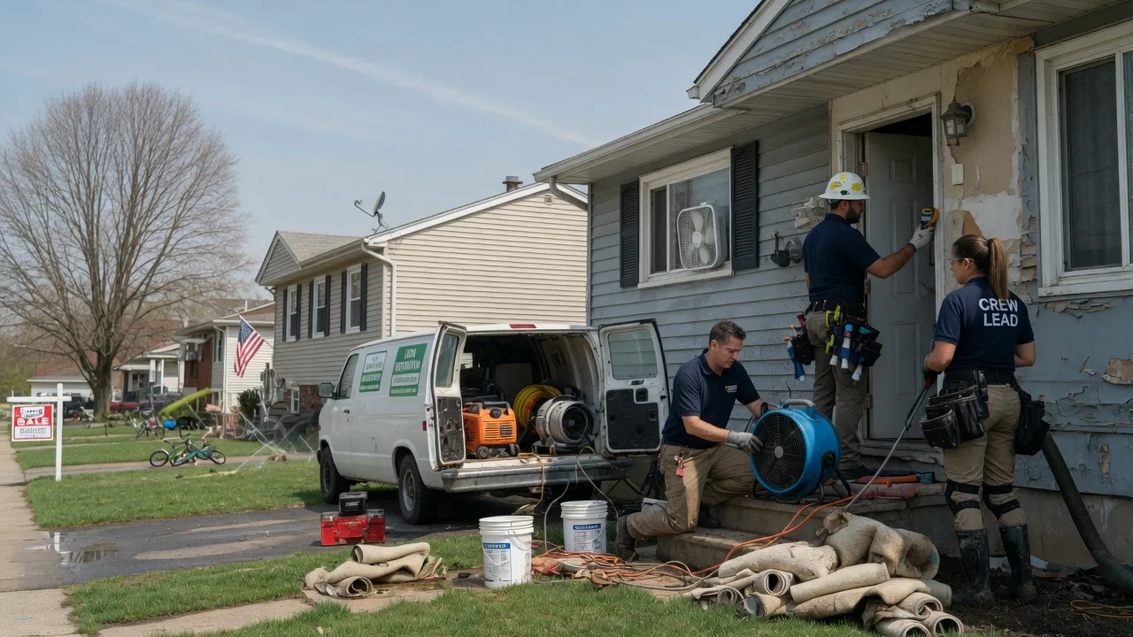 Flood Cleanup in Harris, IA near me